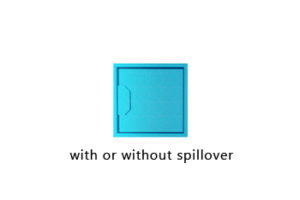 Fiberglass pool cube sundeck Barrier Reef