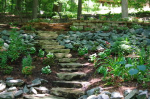 Custom outdoor living hardscapes