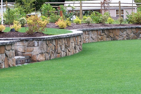 custom outdoor living retaining walls for sale near me