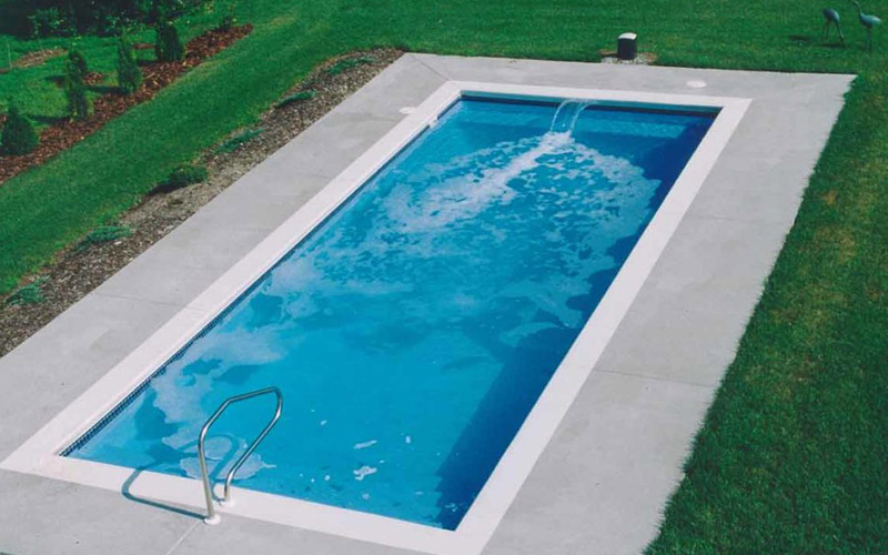 Claremont fiberglass pool sales