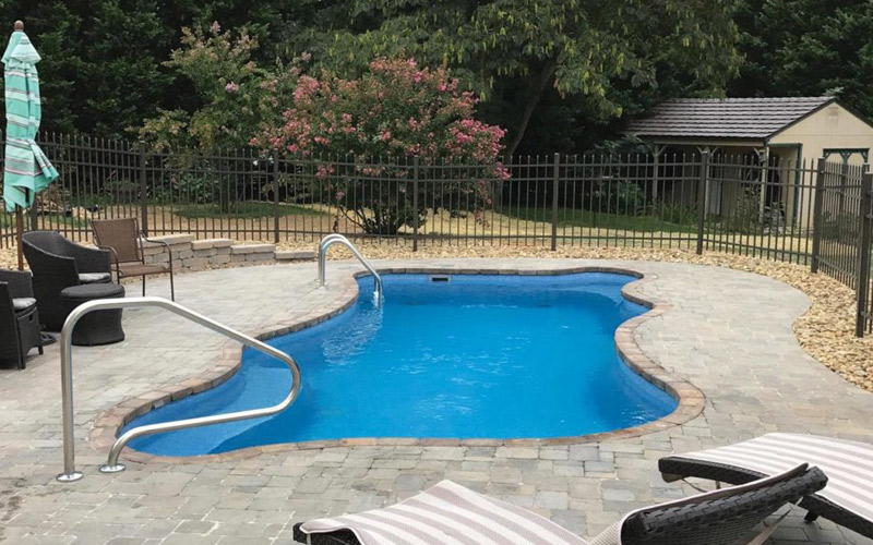 Java fiberglass pool sales