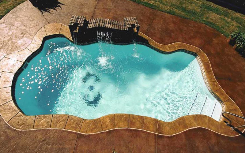 Key West fiberglass pool sales