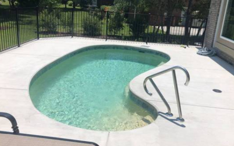 Opal fiberglass pool sales