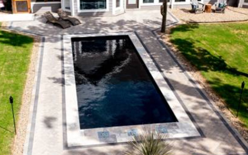 Outback fiberglass pool sales
